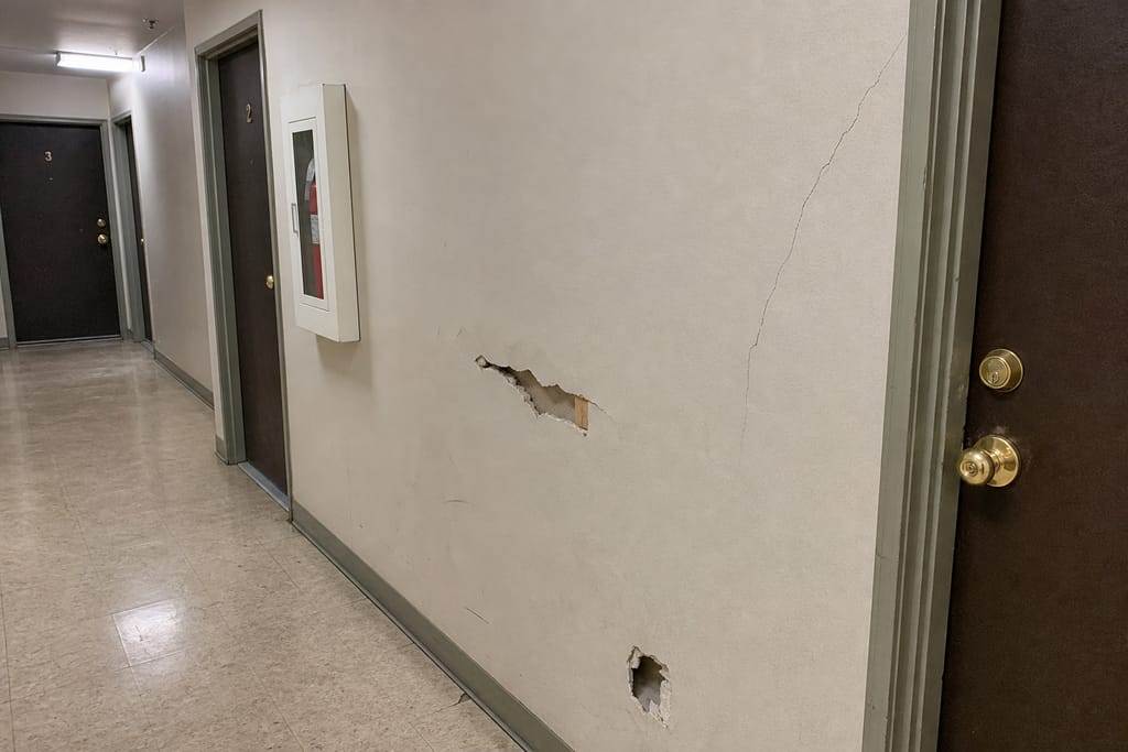 Multi-Unit Property Drywall Maintenance photo
