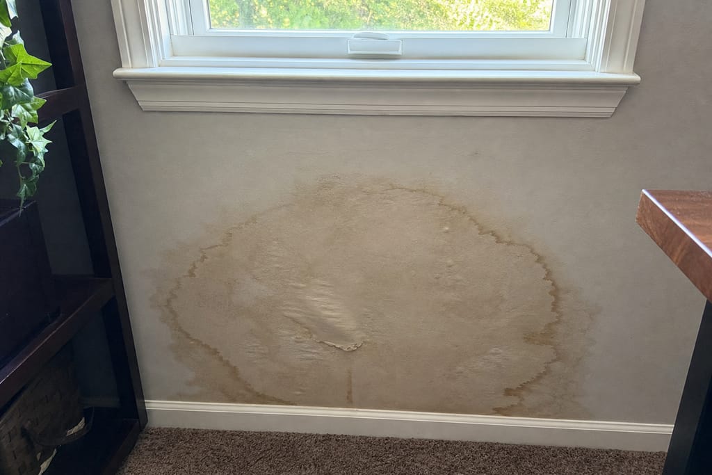 Water Damage Drywall Repair photo